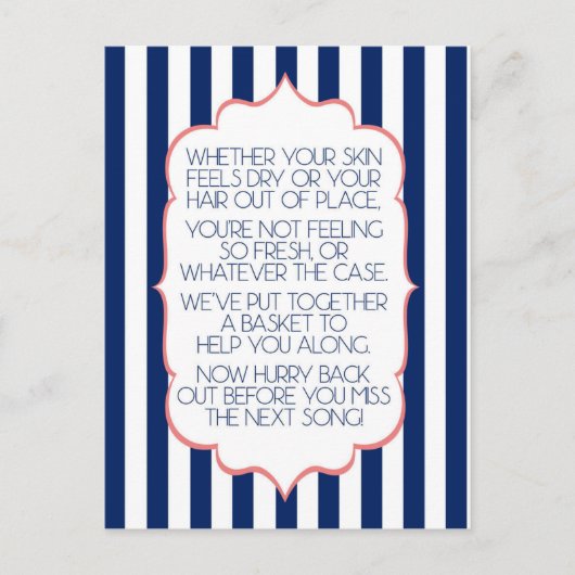 BathroomSign.jpg Briefkaart (Voorkant)