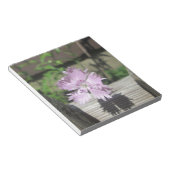 Baths Pink Dianthus on Fence Notitieblok (Schuin)
