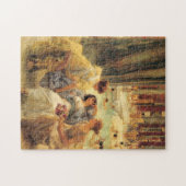 Baths van Caracalla door Lawrence Alma-Tadema Legpuzzel (Horizontaal)