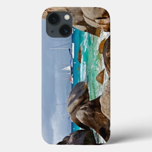 Baths, Virgin Gorda, Britse Maagdeneilanden Case-Mate iPhone Case (Achterkant)