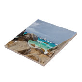 Baths, Virgin Gorda, Britse Maagdeneilanden Tegeltje (Zijkant)