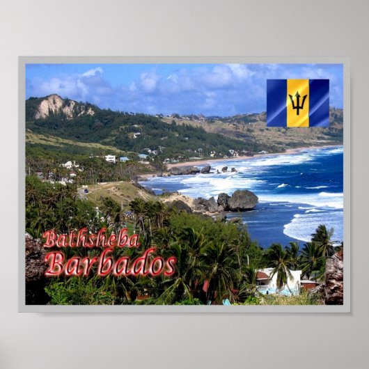 Bathsheba - Barbados - Poster (Voorkant)