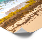 Bathsheba, Barbados - Tropische Kust Poster (Hoek)