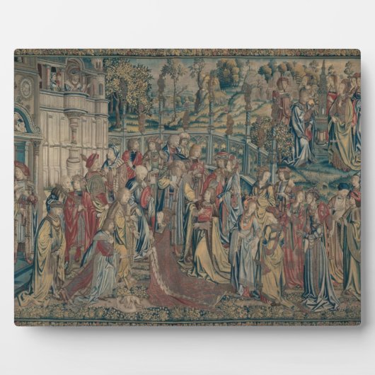Bathsheba besteld bij het Paleis, Tapestry of Davi Fotoplaat (Voorkant)