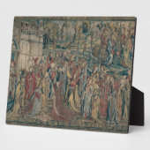 Bathsheba besteld bij het Paleis, Tapestry of Davi Fotoplaat (Zijkant)