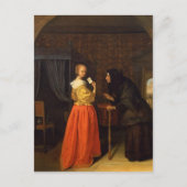 Bathsheba Ontvangt David's Letter door Jan Steen Briefkaart (Voorkant)