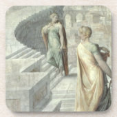 Bathsheba Visiting David, c.1553 Drankjes Onderzetter (Voorkant)