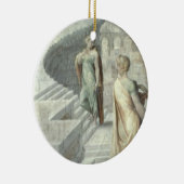 Bathsheba Visiting David, c.1553 Keramisch Ornament (Rechts)