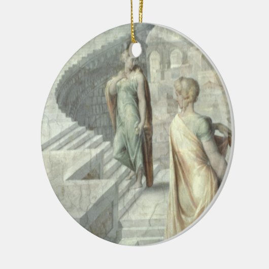 Bathsheba Visiting David, c.1553 Keramisch Ornament (Links)