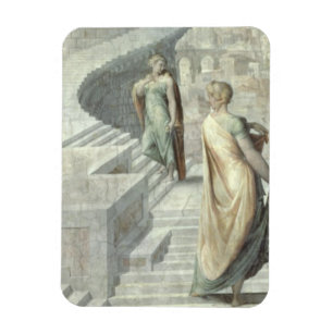 Bathsheba Visiting David, c.1553 Magneet