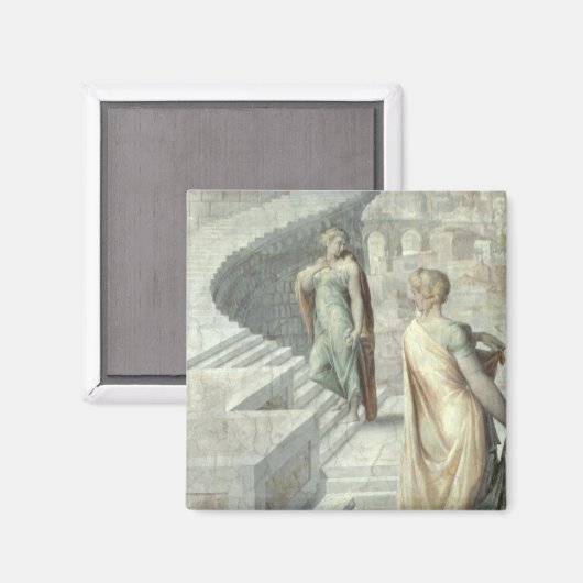 Bathsheba Visiting David, c.1553 Magneet (Voorkant / Achterkant)