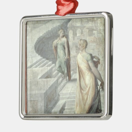 Bathsheba Visiting David, c.1553 Metalen Ornament (Links)