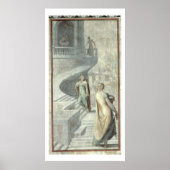 Bathsheba Visiting David, c.1553 Poster (Voorkant)