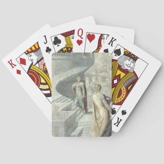 Bathsheba Visiting David, c.1553 Speelkaarten (Achterkant)