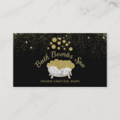 Bathtub Bomb Spa Soap Bubble Visitekaartje (Voorkant)