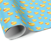 Bathtub Duck Wrapping Paper Cadeaupapier (Rol Hoek)