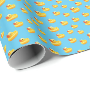 Bathtub Duck Wrapping Paper Cadeaupapier