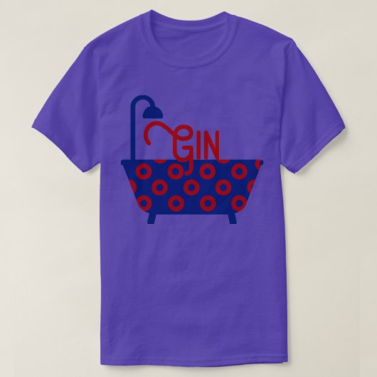 Bathtub Gin T-shirt (Design voorkant)