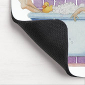 Bathtub Joy Mousepad Muismat (Hoek)