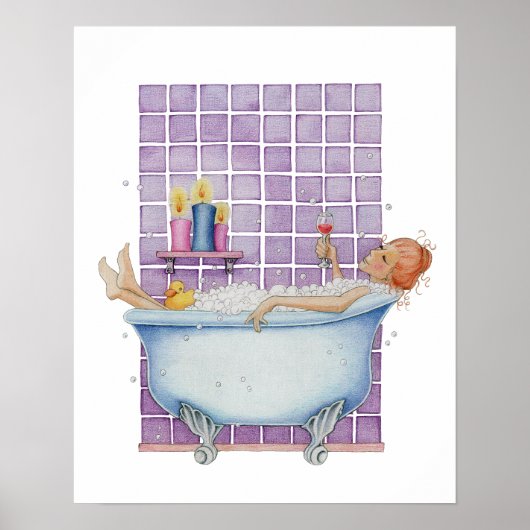Bathtub Joy Poster (Voorkant)