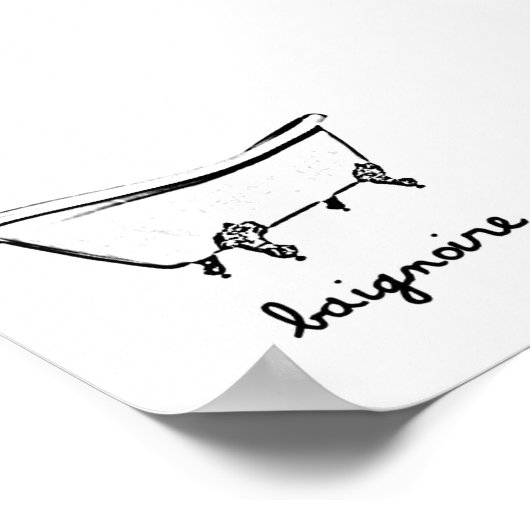  BATHTUB POSTER (Hoek)