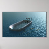 Bathtub Voyage Poster (Voorkant)