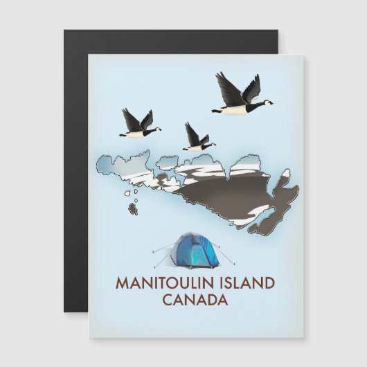 Bathurst Island Canada Reis kaart (Voorkant / Achterkant)