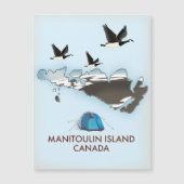 Bathurst Island Canada Reis kaart (Voorkant)