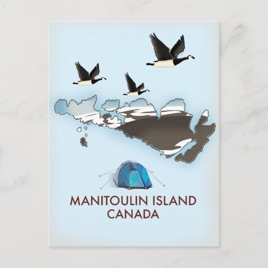 Bathurst Island Canada Reis kaart (Voorkant)
