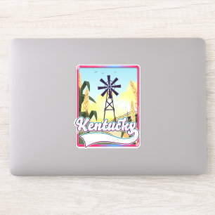 Bathurst Island Canada Reis kaart Sticker