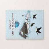 Bathurst Island Canada Reisplattegrond Legpuzzel (Horizontaal)