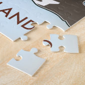 Bathurst Island Canada Reisplattegrond Legpuzzel (Zijkant)