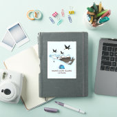 Bathurst Island Canada Reisplattegrond Sticker (iPad Cover)