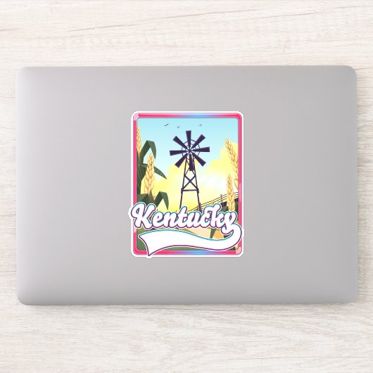 Bathurst Island Canada Reisplattegrond Sticker (Computer)