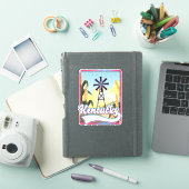 Bathurst Island Canada Reisplattegrond Sticker (iPad Cover)