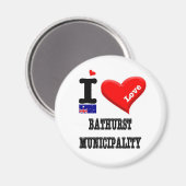 BATHURST MUNICIPATION - I Love Magneet (Voorkant / Achterkant)