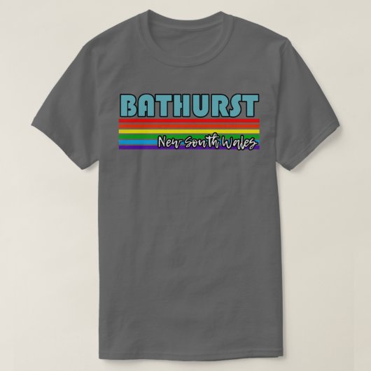 Bathurst New South Wales Pride Bathurst LGBT Gift T-shirt (Design voorkant)