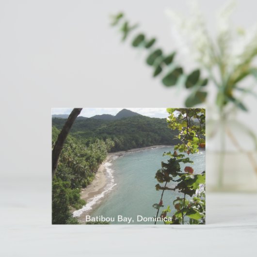 Batibou Bay briefkaart (Staand voorkant)
