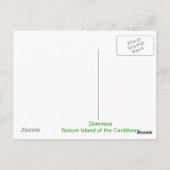 Batibou Bay briefkaart (Achterkant)