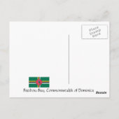 Batibou Bay, Dominica briefkaart (Achterkant)