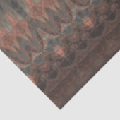 Batik Abstracte Boho Southwest Herfst Autumn Tissuepapier (Detail)