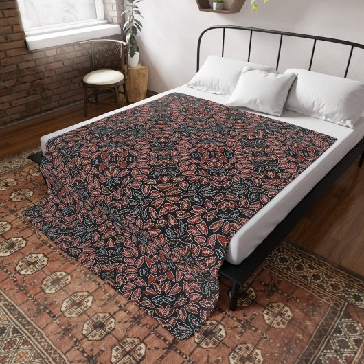 Batik Banten Simbut fleece deken