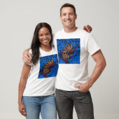 Batik Bird of Paradise  T-shirt (Unisex)