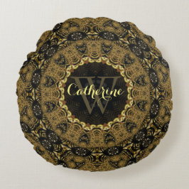 Batik Bohasia Earthy Arts Ronde Kussenhoes Rond Kussen
