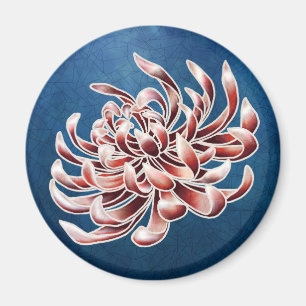 Batik Chrysanthemum Magneet