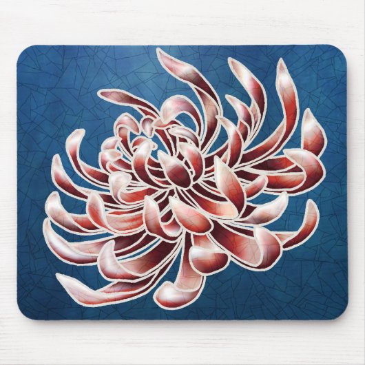 Batik Chrysanthemum Muismat (Voorkant)