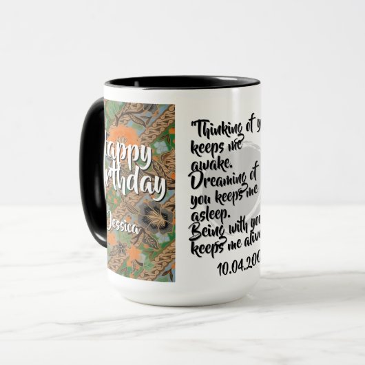 Batik Combo Mug CM01-01 Aries Mok (Voorkant links)