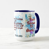 Batik Combo Mug CM12-01 Pisces Mok (Voorkant rechts)