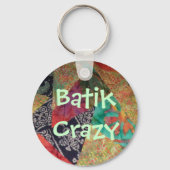 Batik Crazy Sleutelhanger (Voorkant)