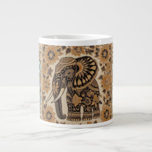 Batik Elephant  Style Design, speciale Mok